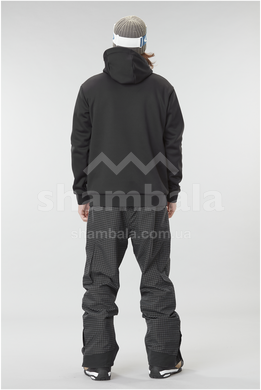 Чоловіча флісова худі з кишенею кенгуру Picture Organic Park Tech Hoody, р.M. - Black (SMT078A-M)