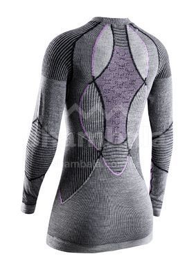 Термокофта женская Merino Shirt LG SL WMN, Black/Grey/Magnolia, S (XB 7613418235914)