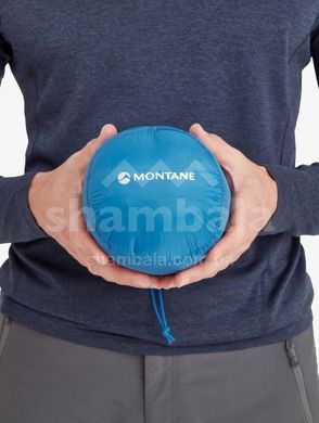 Міський чоловічий легкий пуховик Montane Anti-Freeze Hoodie, Black, L (MNT MAFRHBLAN14)