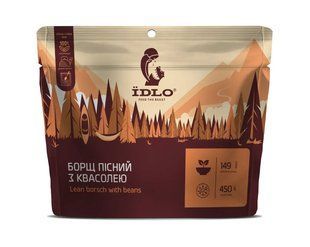 Борщ постный с фасолью ЇDLO, 46 г (ЇDL)