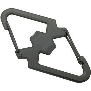 Карабін Munkees 3202 SS Carabiner with Bottle Opener Grey (MNKS 3202-GY)