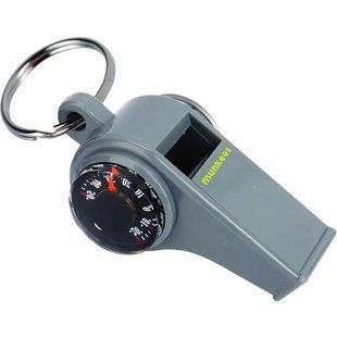 Брелок-свисток Munkees 3 Function Whistle, Grey (6932057833390)