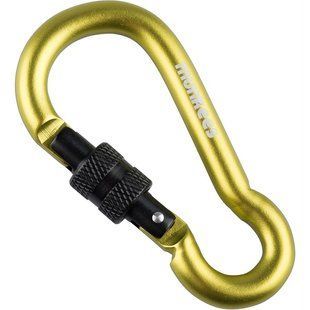 Карабін Munkees Pear With Screw Lock 7 mm x 70 mm Green (MNKS 3247-GR)