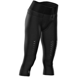 Тайтсы женские Compressport Trail Running Under Control Pirate 3/4 W, Black, Т0 (PIRTRV2W-99-T0)