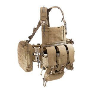 Нагрудный разгрузочный жилет Tasmanian Tiger Combi Rig QR, Khaki (TT 7611.343)