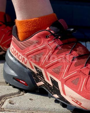 Кросівки жіночі Salomon Speedcross 6 W, Cow Hide/Black/English Rose, 5 (SLM 473011-5)