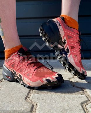 Кросівки жіночі Salomon Speedcross 6 W, Cow Hide/Black/English Rose, 5 (SLM 473011-5)
