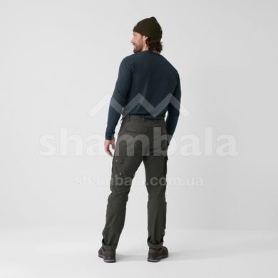 Штани-шорти чоловічі Fjallraven Karl Pro Zip-Off Trousers, Dark Grey, S-M/46 (7323450261566)
