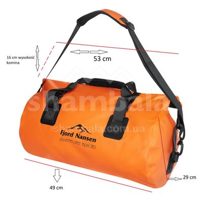 Дорожня сумка-баул Fjord Nansen ADVENTURE BAG 30, Orange (5908221349067)