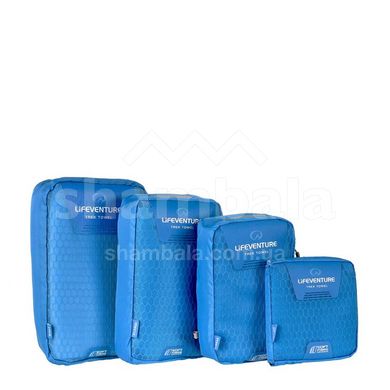 Полотенце из микрофибры Lifeventure Soft Fibre Advance, Pocket - 37х37см, blue (63011-Pocket)