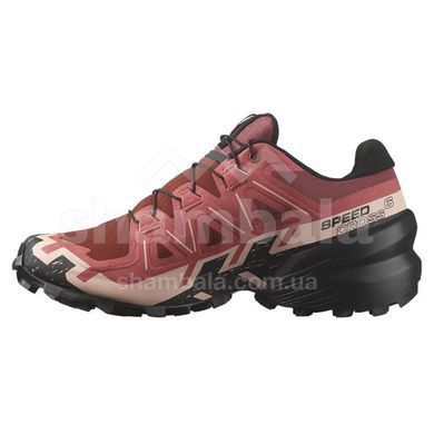 Кросівки жіночі Salomon Speedcross 6 W, Cow Hide/Black/English Rose, 5 (SLM 473011-5)