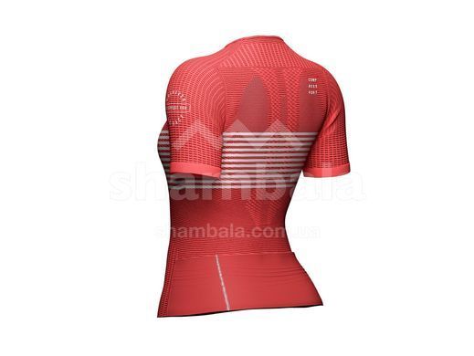 Футболка жіноча Compressport Tri Postural SS Top W, Coral, M (AW00091B 401 00M)