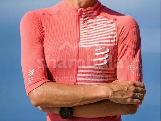 Футболка жіноча Compressport Tri Postural SS Top W, Coral, M (AW00091B 401 00M)
