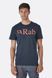 Футболка мужская Rab Stance Logo Tee, Beluga, S (QCB-08-BE-S)