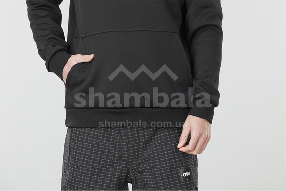 Чоловіча флісова худі з кишенею кенгуру Picture Organic Park Tech Hoody, р.M. - Black (SMT078A-M)