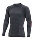 Термофутболка с длинным рукавом мужская Accapi Ergoracing 2025, Black/Red, M/L (ACC AА971.9652-ML)