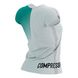 Футболка женская Compressport Training SS Tshirt W - SwimBikeRun 2023, White/Columbia, XS (AW00195L 018 0XS)