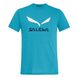 Чоловіча футболка Salewa Solidlogo Drirelease Men's T-Shirt, Blue, 46/S (270188989)