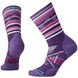 Шкарпетки жіночі Smartwool PhD Outdoor Middle Pattern Crew Mountain Purple, р. M (SW 01120.591-M)