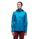 Мембранная женская куртка для трекинга Black Diamond W Treeline Rain Shell, S - Azul (BD 7450094004SML1)