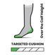 Носки мужские Smartwool Ski Targeted Cushion Green Slopes Print OTC, Black, L (SW SW002487.001-L)
