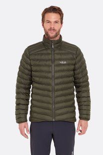 Куртка утеплена чоловіча Rab Cirrus Jacket, Army, MED (QIP-27-ARM-MED)