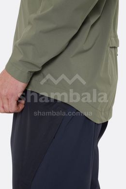 Мембранная мужская куртка Rab Cinder Downpour Light Jacket, Tuscan Red, MED (QWH-85-TRD-MED)