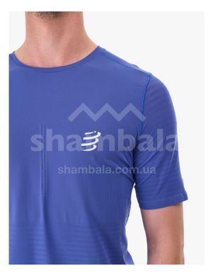 Футболка мужская Compressport Pro Racing SS Tshirt M, Dazz Blue, M (7630102583960)