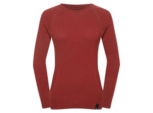 Термофутболка жіноча Fjord Nansen Oxiva Merino LS W, Oaky Red, L/XL (5908221356348)