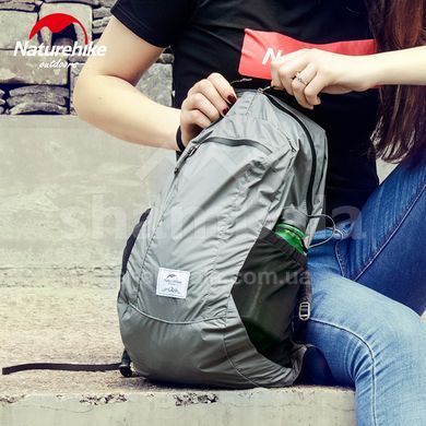 Рюкзак компактний надлегкий Naturehike&nbsp;Ultralight&nbsp;NH17A012-B, 18 л, Black (77974)