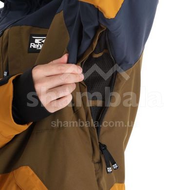 Гірськолижна чоловіча тепла мембранна куртка Rehall Coors, camo black, S (60311-1001-S) - 2023