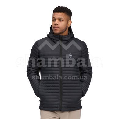 Чоловічий легкий пуховик Black Diamond M Access Down 1.0 Hoody, Black, L (BD 7441010002LRG1)