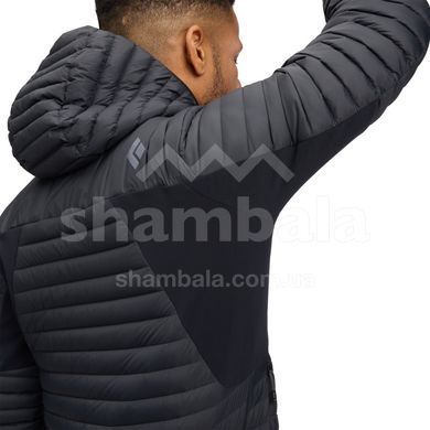Чоловічий легкий пуховик Black Diamond M Access Down 1.0 Hoody, Black, L (BD 7441010002LRG1)