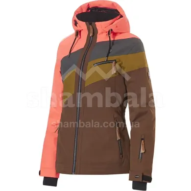 Гірськолижна жіноча тепла мембранна куртка Rehall Soire W 2020, XS - coral (50868-XS)
