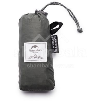 Рюкзак компактний надлегкий Naturehike&nbsp;Ultralight&nbsp;NH17A012-B, 18 л, Black (77974)
