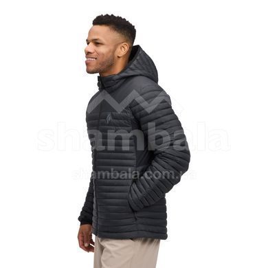 Чоловічий легкий пуховик Black Diamond M Access Down 1.0 Hoody, Black, L (BD 7441010002LRG1)