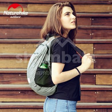 Рюкзак компактний надлегкий Naturehike&nbsp;Ultralight&nbsp;NH17A012-B, 18 л, Black (77974)