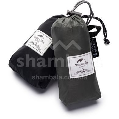 Рюкзак компактний надлегкий Naturehike&nbsp;Ultralight&nbsp;NH17A012-B, 18 л, Black (77974)