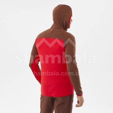 Чоловіча флісова кофта Millet FUSION GRID HOODIE M, Bottle, L (3515720544941)