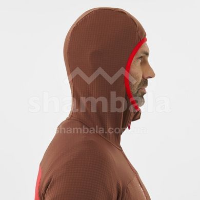 Чоловіча флісова кофта Millet FUSION GRID HOODIE M, Bottle, L (3515720544941)