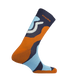 Шкарпетки Mund TRAMUNTANA Orange/Sky Blue, S (8424752000163)