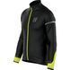 Вітровка чоловіча Compressport Hurricane Windproof Jacket Flash M, Black/Fluo Yellow, S (7630102555783)