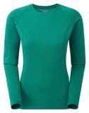 Футболка женская Montane Female Dart Long Sleeve T-Shirt, Wakame Green, XXS/6/32 (5056237077686)