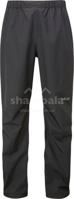 Штани чоловічі Rab Downpour Eco Pants, BLACK, L (821468953215)