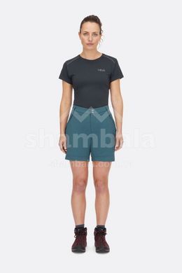 Шорти жіночі Rab Torque Mountain Shorts Wmns, Anthracite/Black, 16, 6" (QFV-97-ANB-16-06)