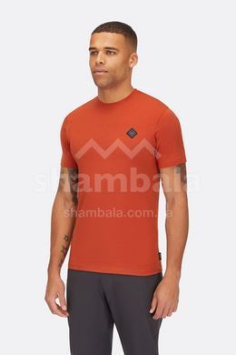 Футболка чоловіча Rab Basecamp Logo Badge Tee, Tempest Blue, S (QCC-09-TMB-SML)