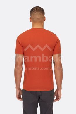 Футболка чоловіча Rab Basecamp Logo Badge Tee, Tempest Blue, S (QCC-09-TMB-SML)