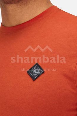 Футболка чоловіча Rab Basecamp Logo Badge Tee, Tempest Blue, S (QCC-09-TMB-SML)