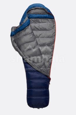 Спальний мішок Rab Alpine 400 Regular, (-5&deg;C), 185 см - Left Zip, Ink (RB QSD-27-INK-REG-LZ)