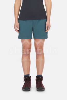 Шорти жіночі Rab Torque Mountain Shorts Wmns, Anthracite/Black, 16, 6" (QFV-97-ANB-16-06)